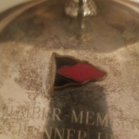 Vintage Silvered Rare Yachting Cup Trophy