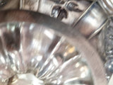 Vintage Pair Of Silver Plated Fruit Dishs With Handles Perfect Condition