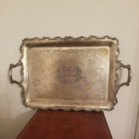 "Joanne" Webster Wilcox International Silver #7291 Serving Tray, 24" x 15"