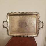 "Joanne" Webster Wilcox International Silver #7291 Serving Tray, 24" x 15"