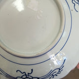 Emari Japanese Porcelain Plate Round 12" 1960's hand painted