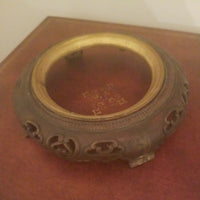 Antique Chinese Oriental Bronze Gilt Base