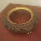 Antique Chinese Oriental Bronze Gilt Base