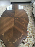 WOODEN Table - Diamonds Sapphires Rubies Emeralds