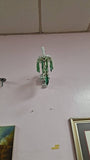 Osler Green Overlay Chandelier