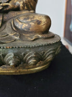 Antique oriental Chinese sculpture Asian icon