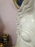Italian Marble Statue Extremely Heavy 1970's May Be 500lbs One Piece Perfect Cnd