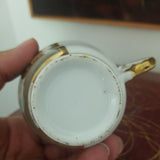 Antique Austrian Architectural Porcelain Cup