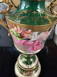 Antique unmarked palace Royal Vienna center piece nude allegory jade porcelain - Diamonds Sapphires Rubies Emeralds