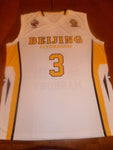 Stephon Marbury Jersey Beijing Fly Dragons Basketball Jersey White, Size Small