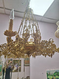 Antique 19th Century French Bronze Chandelier