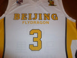 Stephon Marbury Beijing Fly Dragons Basketball Jersey, New - Diamonds Sapphires Rubies Emeralds