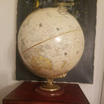Vintage Mid century Modern Large Estate World Globe