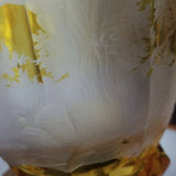 Museum quality 1850's Large Bohemian Glass Moser