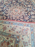 1970's All Wool Hand Knotted Oriental Rug 3' X 5' Very Fine Knots