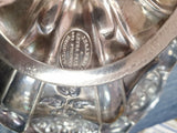 Vintage Pair Of Silver Plated Fruit Dishs With Handles Perfect Condition