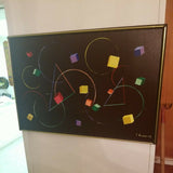 A Cubist Abstraction Painting '75