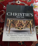 Christie's auction catalog important European furniture works of art  Tapestries - Diamonds Sapphires Rubies Emeralds