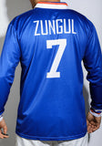 Steve Zungul New York Arrows Long Sleeve Soccer Jersey, Size Large