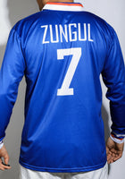 Steve Zungul New York Arrows Long Sleeve Soccer Jersey, Size Medium