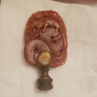 Antique Chinese Carving Jade Or Coral Animal