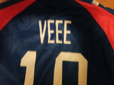 Julie Veee New York Arrows Long Sleeve Soccer Jersey Size Small - Diamonds Sapphires Rubies Emeralds