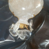 Pair Of Designer Rock crystal Sconces