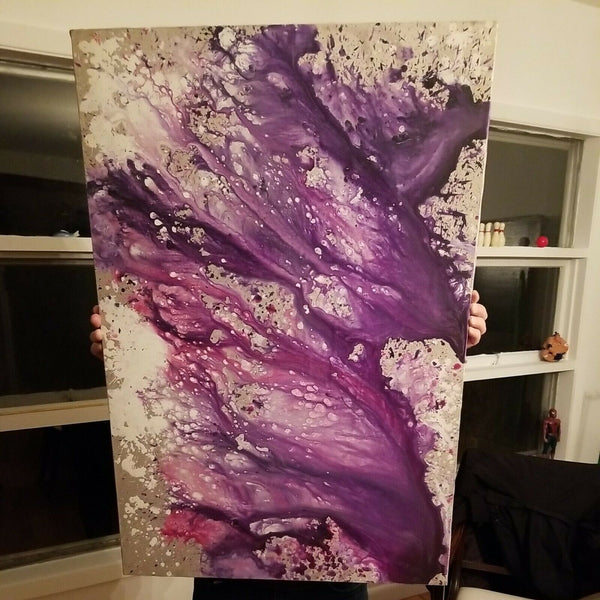 Vintage Mid Century Modern Abstract painting