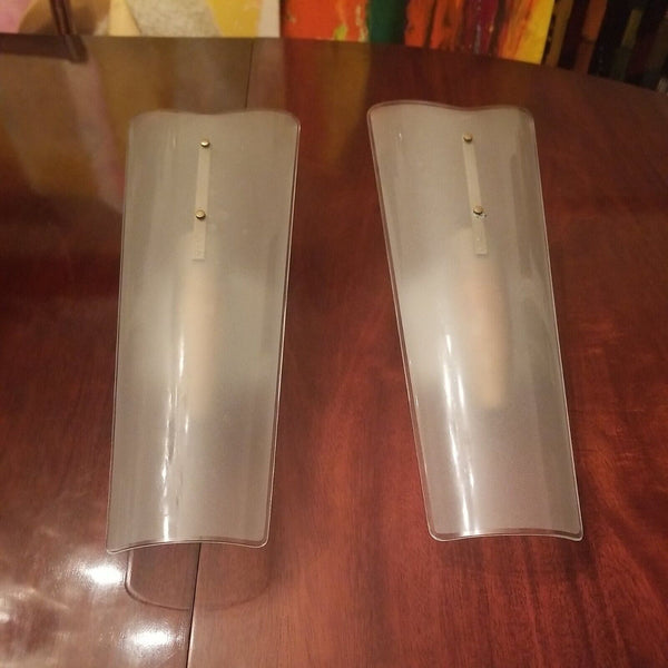Pair Of Mid Century Modern Space Age Designer  Sconces