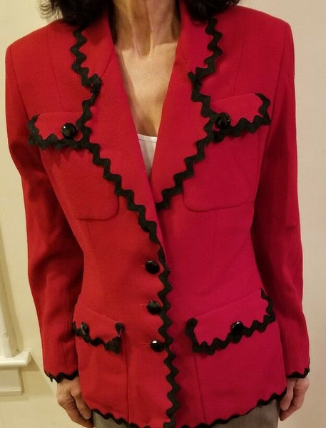 Bergdorf Goodman on the Plaza New York women's blazer Size 8 Made in USA