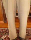 Beautiful Beige Michael Kors 100% Wool Dress Pants Size 34 Waist Size 28 Inseam - Diamonds Sapphires Rubies Emeralds