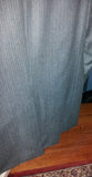 Evan Picone men's size 40 suit gray pinstripe Cashmere Blend Inseam 30 - Diamonds Sapphires Rubies Emeralds