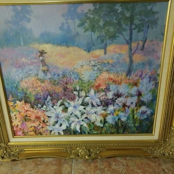 Framed Lorraine Christensen Painting