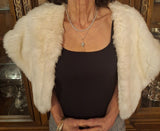 Tahari Arthur S. Levine Faux Fur Vest Size Small