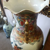 Large Chinese Porcelain 36" tall x 12" at top x 15" at middle