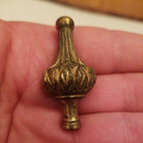 Rare Set of Antique Gilt Bronze Finials