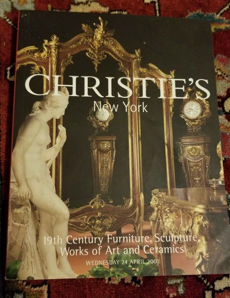 Christie's New York 19th Century Furniture Sculpture & Works of Art - Diamonds Sapphires Rubies Emeralds