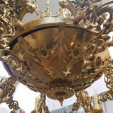 Antique Bronze Chandelier