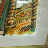 Signed Israeli Painting Famous Artist