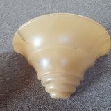 Pair Of Vintage Art Deco Alabaster Mid century Modern Sconces