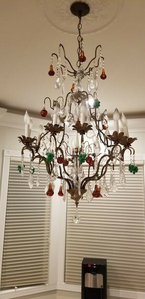 Fruit Chandelier - Diamonds Sapphires Rubies Emeralds