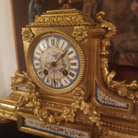 Antique Sevres Bronze Clock Museum