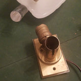 Pair of Mid Century Modern Vintage Italian Crystal Art Glass Sconces