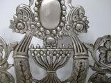 Esco Sterling Silver Chanukah Menorah