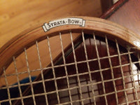 Wilson Chris Evert Wood tennis racket - Diamonds Sapphires Rubies Emeralds