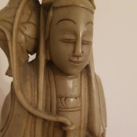 Antique Chinese Carved Sculpture Deity Rare