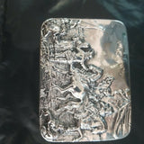 Antique Carved Silver Box Made In Germany