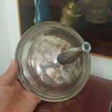 Antique Sterling silver Candy Dish Top