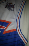 Jimmer Fredette Jersey Shanghai Sharks CBA Basketball Jersey New, White - Diamonds Sapphires Rubies Emeralds