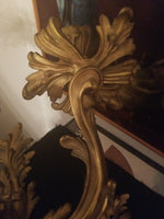 Pair Of Antique Louis XV Gilt Bronze Sconces Linke Quality